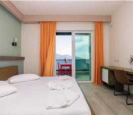 Triple room with Balcony and Panoramic sea view + extra bed upon request