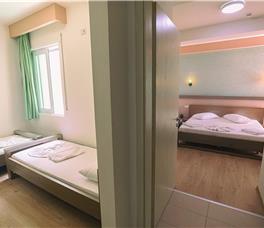 Apartment Two-Bedroom with Balcony and Sea view + extra bed upon request