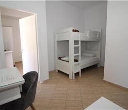 Four-bedded Room Standard with Double bed and Bunk bed