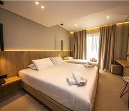 Triple room Deluxe Ground floor with Balcony (no view)