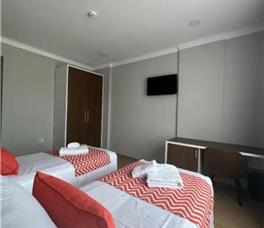 Dhome dyshe Standard me krevat dopio ose dy teke pa ballkon, pa pamje