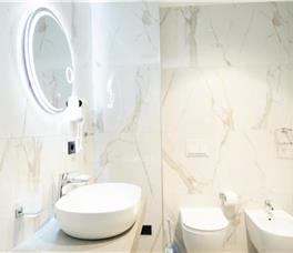 Family room with Double bed, Single bed and Sofa