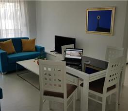 Apartment with a bedroom and a living room with kitchen, per 3 adults